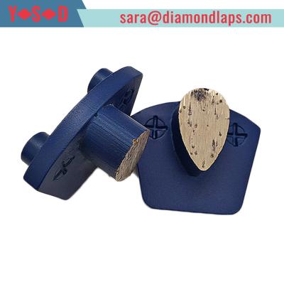 China Metal bond PCD Grinding Shoes for concrete for sale