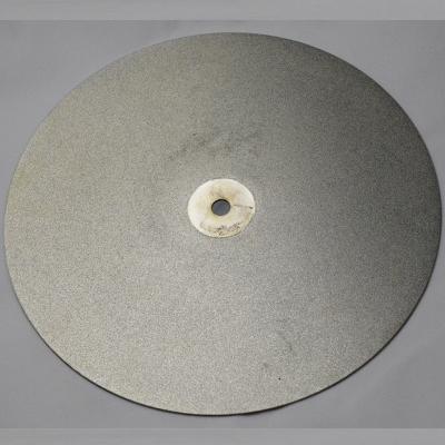 China Steel Magnetic Backing Diamond Flat Lap Disc Thin Electroplated Grinding Wheel for sale