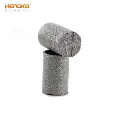 China HENGKO Special offer 30-45/50-60um sintered stainless steel filter tube for flow control and distribution for sale