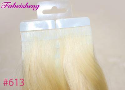 China Double Drawn Russian Tape In Human Hair Extensions Strong Weft 10 Inch - 30 Inch for sale