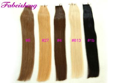 China 100% Remy Tape In Hair Extensions 16' To 26
