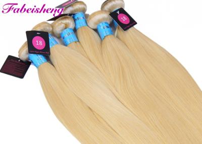 China Extensões humanas do cabelo do Virgin do louro 613 retos de seda à venda