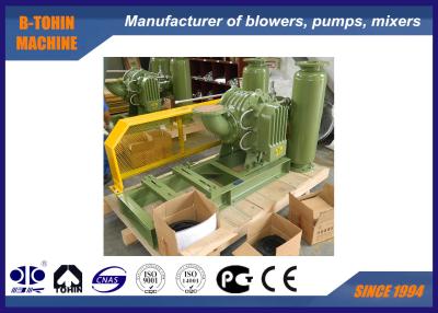 China Capacidade movida a correia 1200m3/h do ar do ventilador do biogás do lóbulo das raizes movida a correia à venda