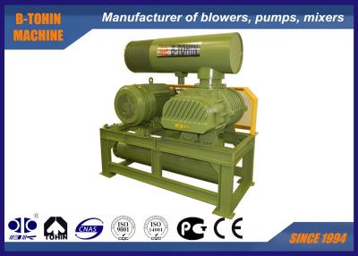China Air Cooling Three Lobe Cement High Pressure Roots Blower 22-160kw Higher Capacity for sale