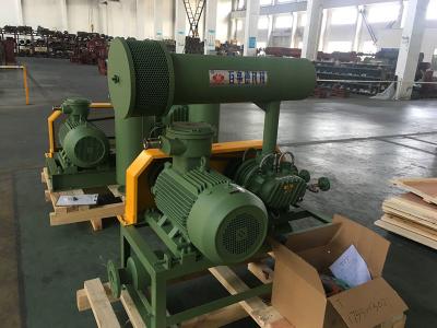 China DN150 arraiga el ventilador rotatorio del lóbulo, ventilador neumático de las raíces de la alta presión en venta