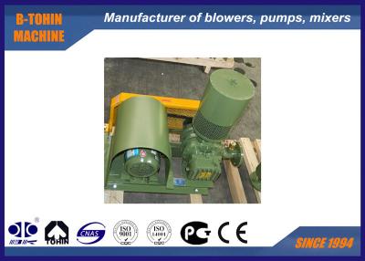 China 80KPA Roots Air Blower , DN65 air cooled compressor 120m3/h pneumatic blower for sale