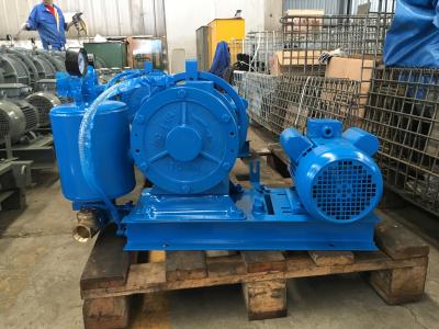 China HC-100s Rotary Air Blower , Blue Air Root Blower For Water Treatment for sale