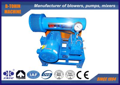中国 10m3/Min Rotary High Pressure Roots Blower 10kpa - 50 Kpa Tri Lobe Reliable Aerator 販売のため