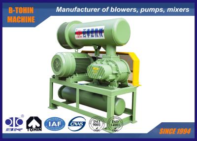 China Pressure 80 Kpa Heavy Duty Continuous Three Lobe Roots Vacuum Blower for sale