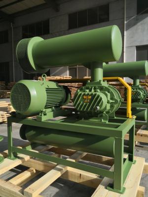 China 100 4 Inch Port Dia Roots Type Blower High Efficiency Low Energy Consumption for sale