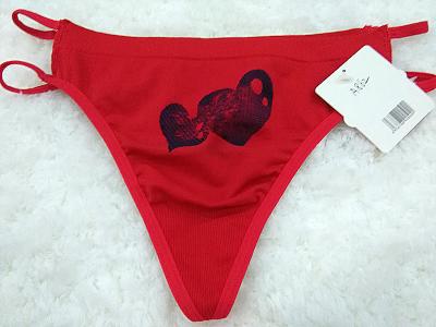 China The Loving Heart  Printed New Style Wholesale Fashion Ladies Briefs Women Sexy Seamless Underwear for sale