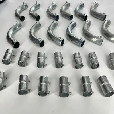 China Strong Toughness Stainless Steel Conduit Fittings Metal Conduit Coupling Anticorrosive for sale