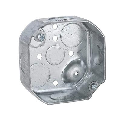 China OEM Weatherproof Metal Electrical Junction Box With Concealed Bottom for sale