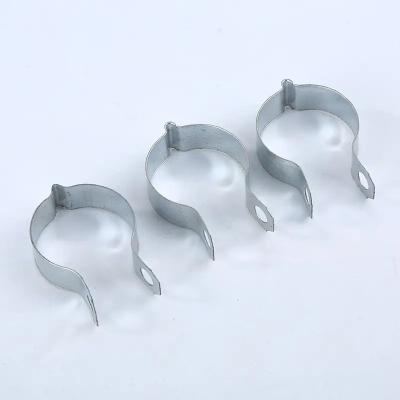 China Industrial Standard Galvanized Pipe Clamp U Shaped Pipe Clamp rustproof for sale