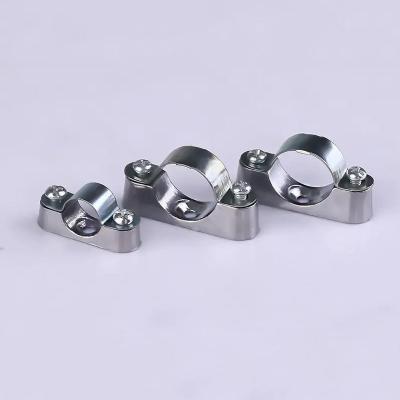 China High Durability 25mm Metal Saddle For Conduit Pipe Hardware Tools for sale