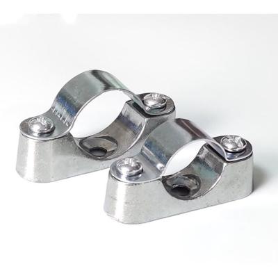China Aluminum Alloy 25mm Metal Conduit Saddles Hardware Tools Non Rusting for sale