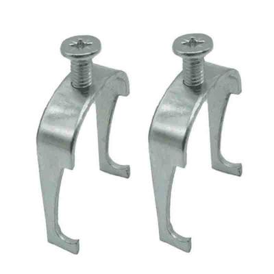 China Wear Resisting Rigid Strut Straps Metal Pipe Clamp With Screw for sale