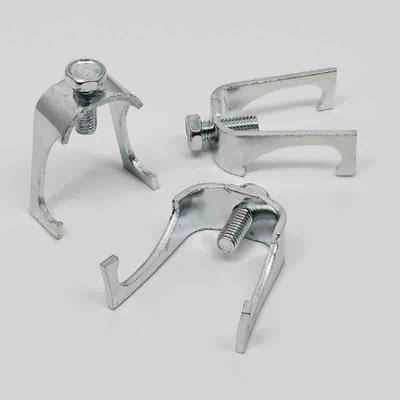 China Moisture Resistance Galvanized Strut Conduit Clamp Iron Sheet Keel Clamp for sale