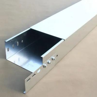 China High Rigidity  ISO Metal Cable Tray 50mm Galvanised Cable Tray for sale
