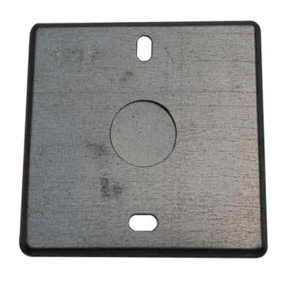 China Waterproof Junction Box Cover Plate Metal Casing High Durability en venta