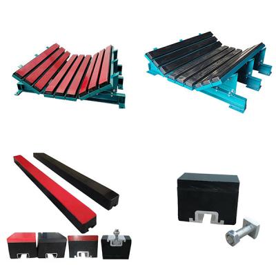 China UHMWPE Wear Resistant Conveyor Impact Bed Material Handing For Mining Industry for sale