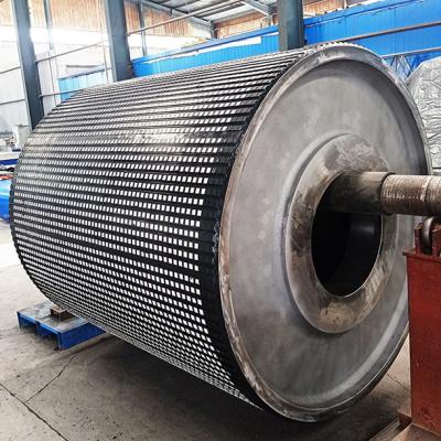 Китай Отстающий барабанчика связующего слоя CN анти- шкива выскальзывания износоустойчивого керамического запаздывая резиновый керамический продается