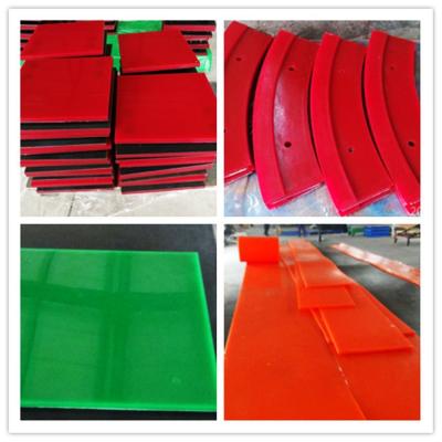China Mining Industry Polyurethane Chute Liner Plates Abrasion Resistant for sale