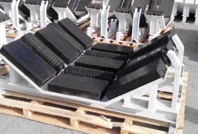 China Belt Support System Conveyor Impact Roller Bed 1220mm 1400mm  1500mm for sale