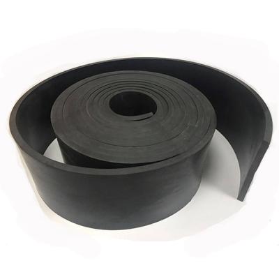 China Black Polyurethane Conveyor Skirting Rubber 2m*10m Skirting Rubber Lining for sale
