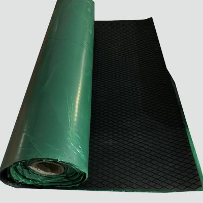 China 12mm Vulcanized Bonding Layer Conveyor Pulley Lagging Drum Pulley Rubber Lagging for sale
