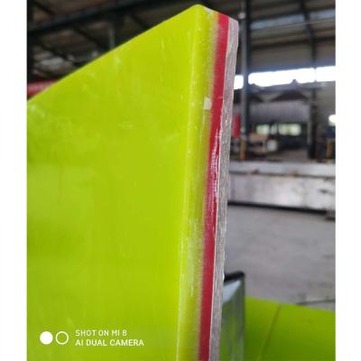 China 63A 70A 85A Polyurethane Sheet Lining With Indication Layer for sale