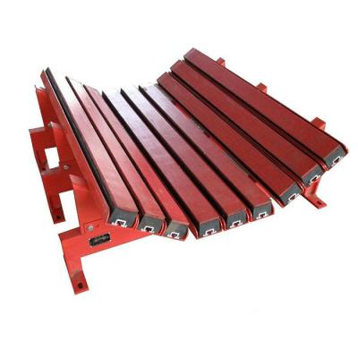 China Material Handling Quarry Impact Cradle Impact Bed For Belt Conveyor for sale