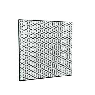China Square 100x100 Ceramic Wear Plate Lining For Chute Hopper for sale