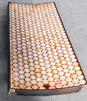China El poliuretano que apoya el trazador de líneas de cerámica del desgaste lleva resistente a los choques en venta