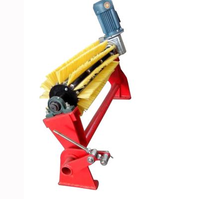 China Moteriazed Rotary Brush Belt Cleaner Scraper Nylon Brush For Mining Te koop