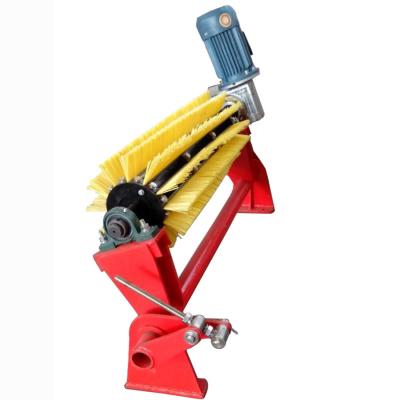China Motorized Rotary Brush Belt Cleaner Secondary For Coal Mining for sale