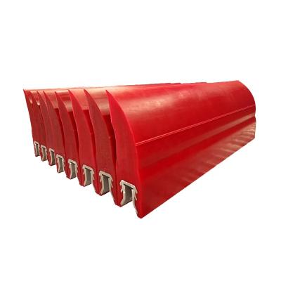 China 90shore A Polyurethane PU Conveyor Belt Cleaner For Mining/Cement/Port for sale