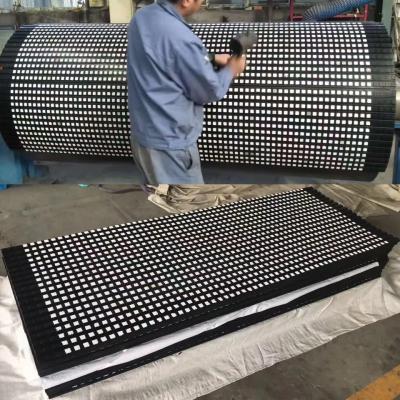 China Método de instalación magnético Revestimiento de desgaste cerámico con alta resistencia a la abrasión en venta