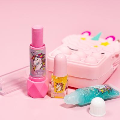 China Kit de maquiagem personalizado para crianças brinquedos de maquiagem para crianças de 5 anos com bolso pop it à venda