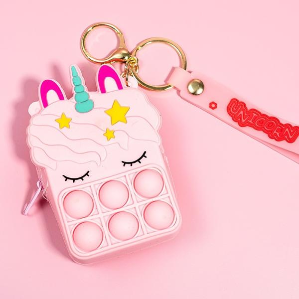 Quality Customization Kids Makeup Kit Makeup Toys For 5 Year Olds With Pop It Purse for sale