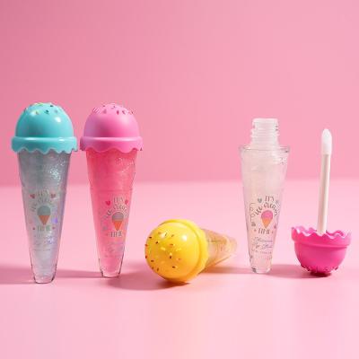 Chine Pour enfants Essence hypoallergénique Glitter Gloss de lèvre à long terme Humectation Gloss de lèvre à vendre