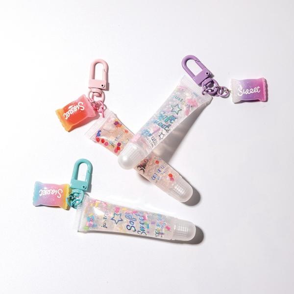 Quality Non Toxic Fruit Flavored Little Girls Lip Gloss With Shimmering Glitter for sale