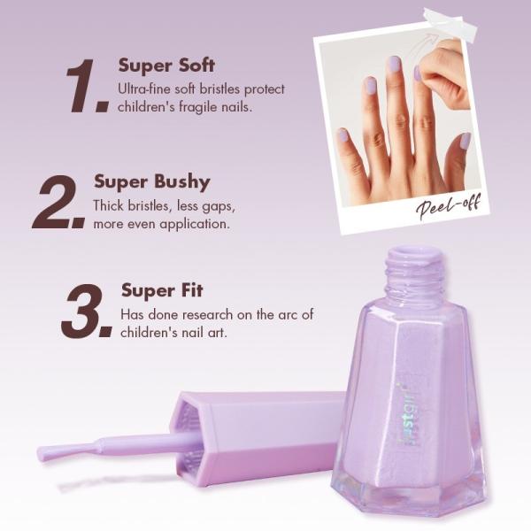 Quality OEM ODM Children Water Base Nail Polish Sensitive Skin Friendly for sale