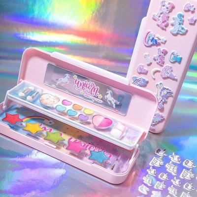 China OEM Easy To Use Childrens Makeup Sets Pretend Make Up Kit Kid Approved for sale