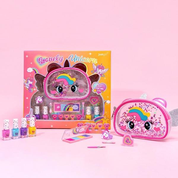 Quality OEM ODM 3-12 Years Old Kids Makeup Kit Play House Unicorn Princess Beauty Toys for sale