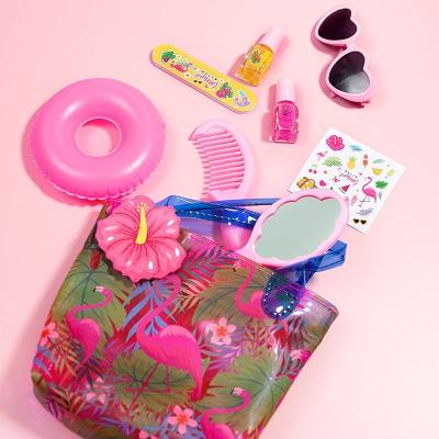 China Preschool Little Girl DIY Nail Art Kit With Beautiful Stickers ISO22716 Certified for sale