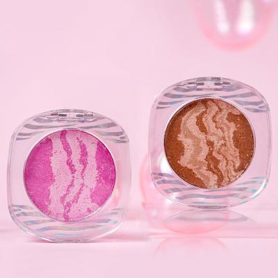 China Diamond Glowing Glitter Makeup Highlighter Single Pressed Glitter Eyeshadow Palette for sale