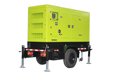 China 375kva Trailer Diesel Generator With Fawde Engine CA6DM3J-48D 50hz 1500rpm 300kw for sale