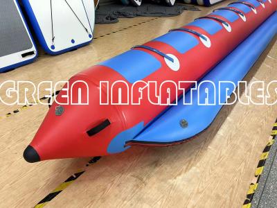China Crazy Design Inflatable Fly Fish Banana Boat Inflatable Flying Fish Towable for Water Sea Sport zu verkaufen