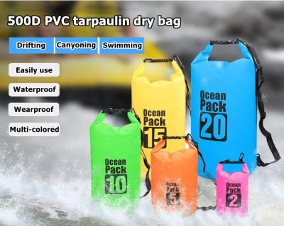 중국 Waterproof Dry Bag -  Thick & Lightweight - Roll Top Dry Compression Sack Keeps Gear Dry for Kayaking, Boating, Beach 판매용